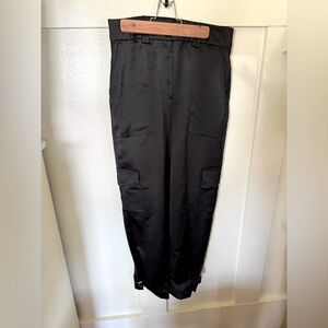 NWOT Express Satin Cargo Pants